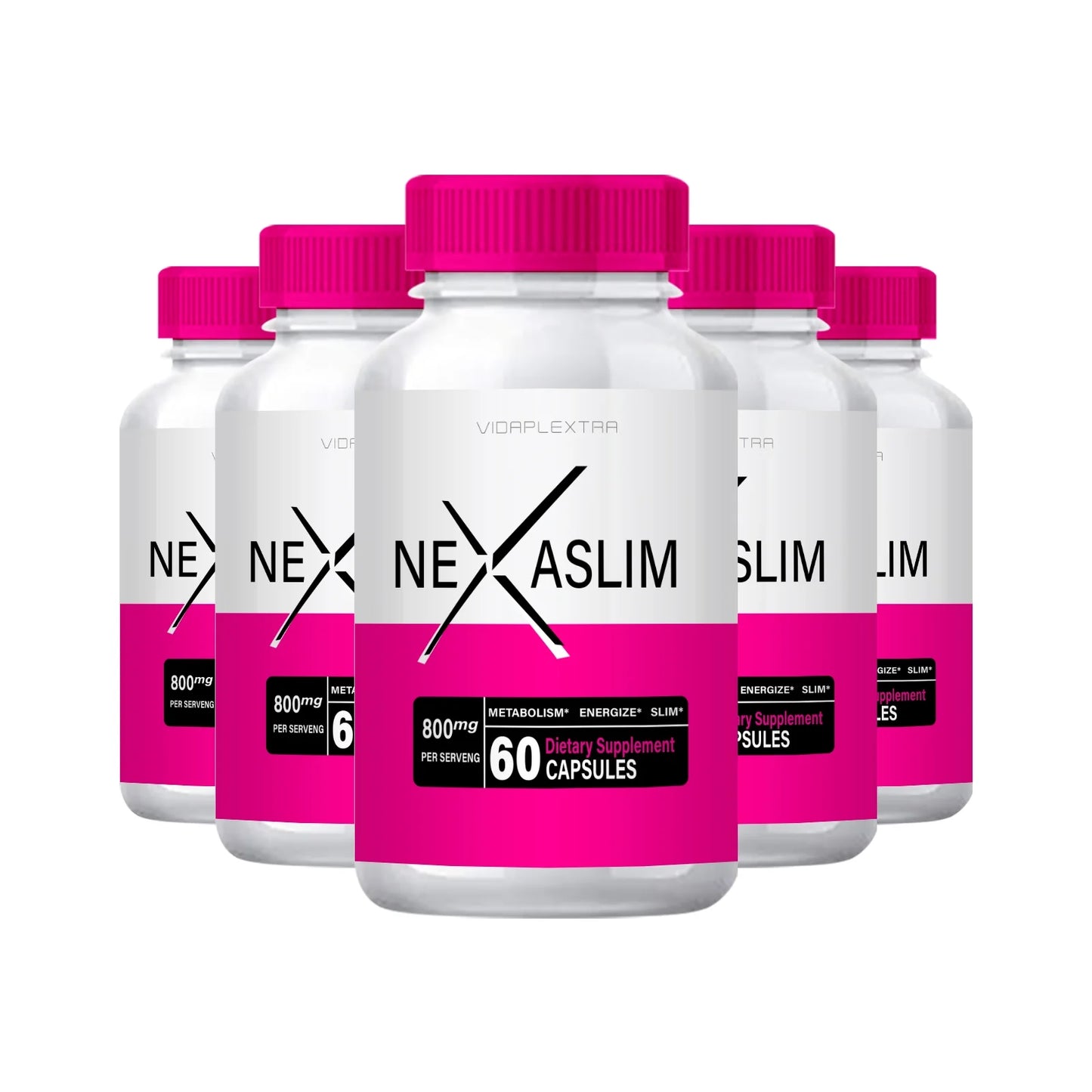 (5 Pack) Nexaslim - Nexaslim Metabolism Support Capsules