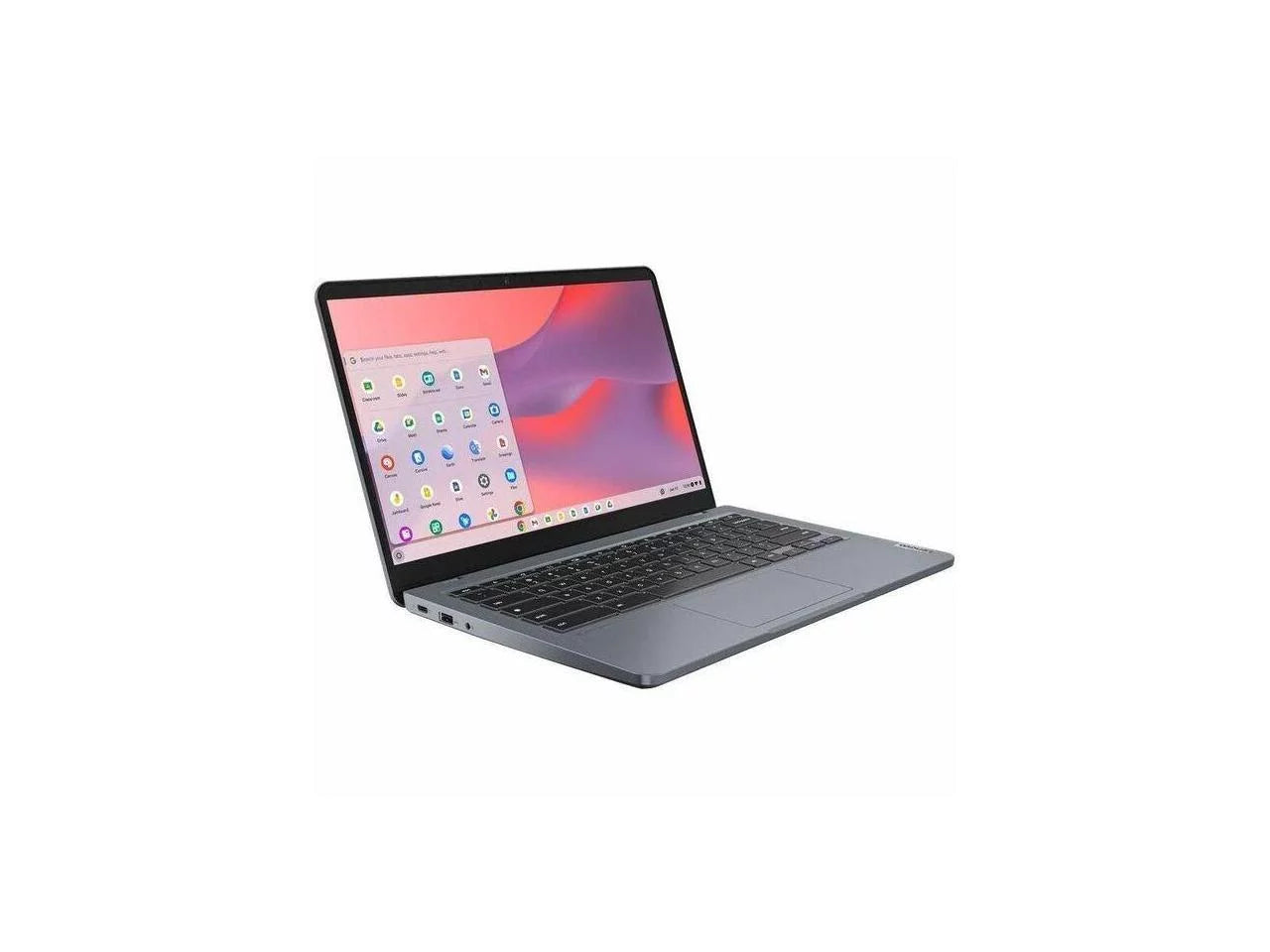 14e Chromebook Gen 3 82W60001US 14" Display Chromebook - Full HD - 1920 x 1080 - N200 Quad-core (4 Core) - 8 GB Total RAM - 8 GB On-board Memory - 128 GB Flash Memory - Storm Gra