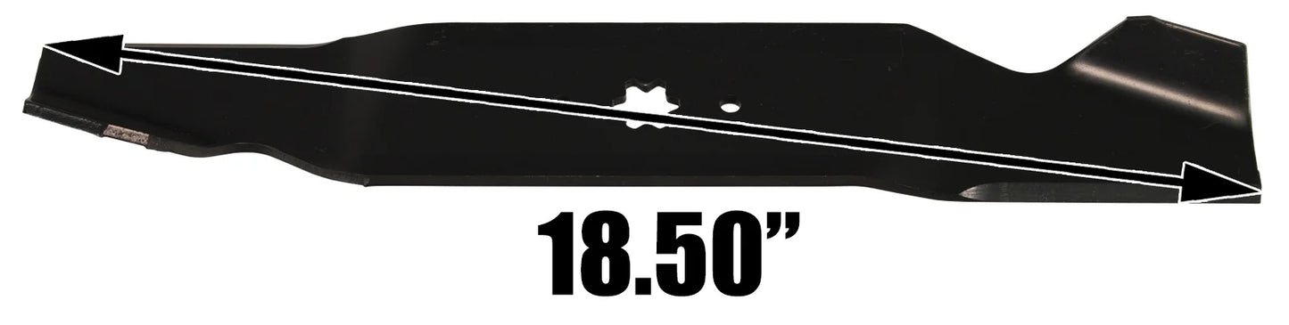 3 USA Mower Blades® High Lift for Cub Cadet MTD 742-0677 54" Deck