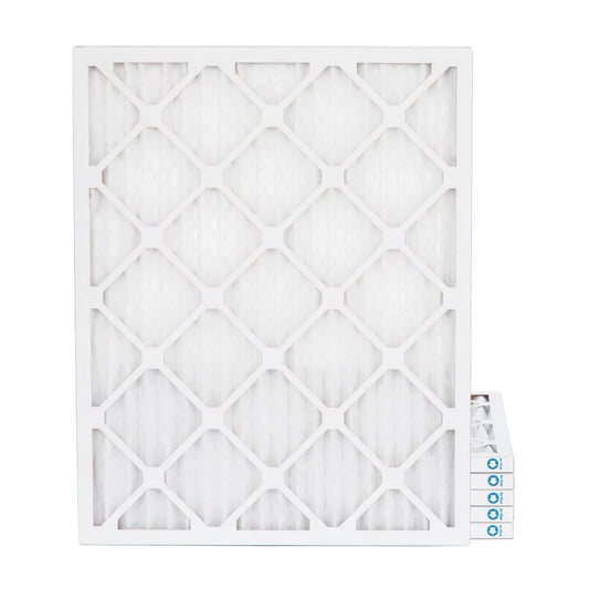 15x20x1 MERV 11, MPR 1000 Pleated AC Furnace 1" Air Filters by Pamlico. Quantity 6. Actual Size: 14-1/2 x 19-1/2 x 3/4