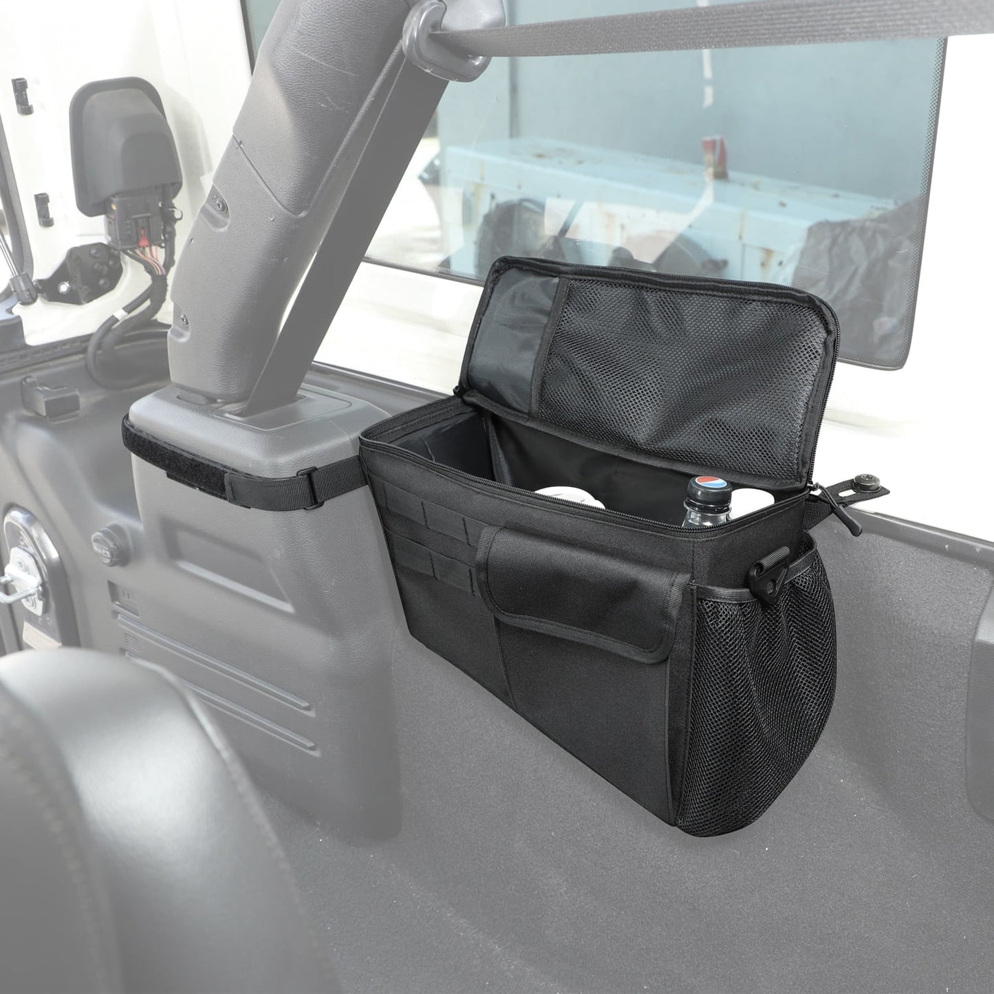 2024 Trunk Bag Rear Tool Organizer Pocket for Jeep JL 4 Doors 2018-2024 Stowing Tidying Interior Accessories