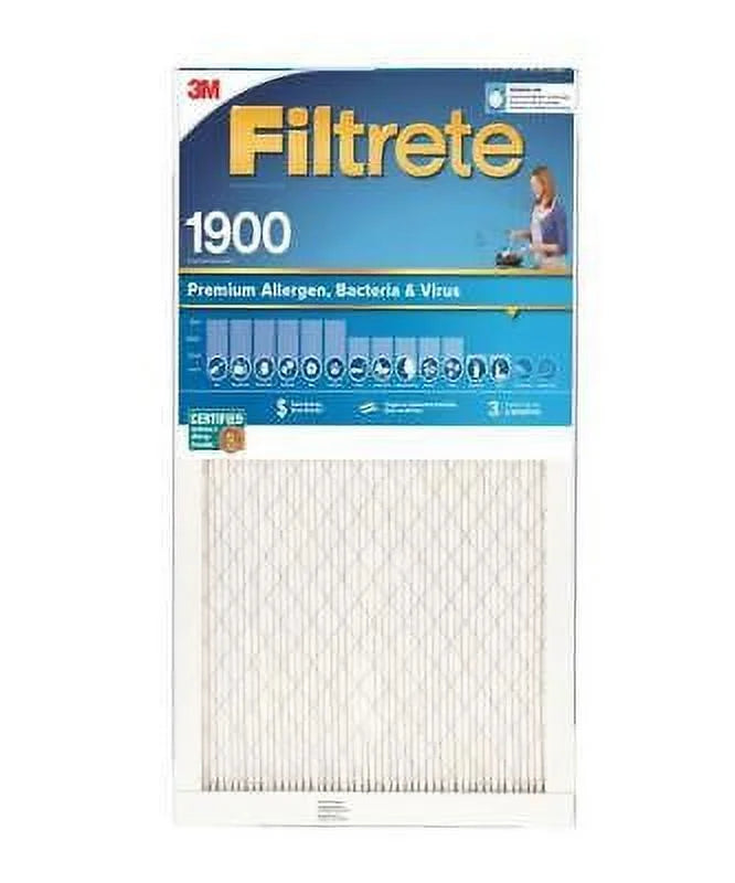 3M Filtrete 14 in. W x 25 in. H x 1 in. D Pleated Allergen Air Filter (Pack of 4)