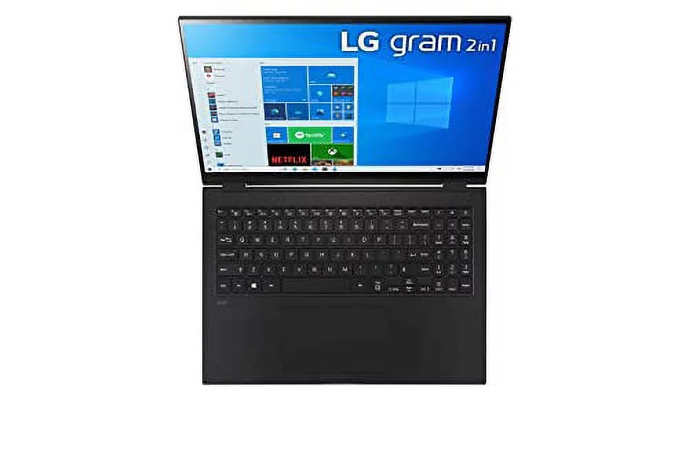 2023 Gram 16" 2-in-1 Ultralight Notebook WQXGA IPS Touch EVO i7-1360P 32GB RAM 2TB(1TBx2) NVMe SSD Iris Xe Graphics WiFi AX Backlit Fingerprint Fullday Battery Windows 10 Pro w/Pen and RE USB