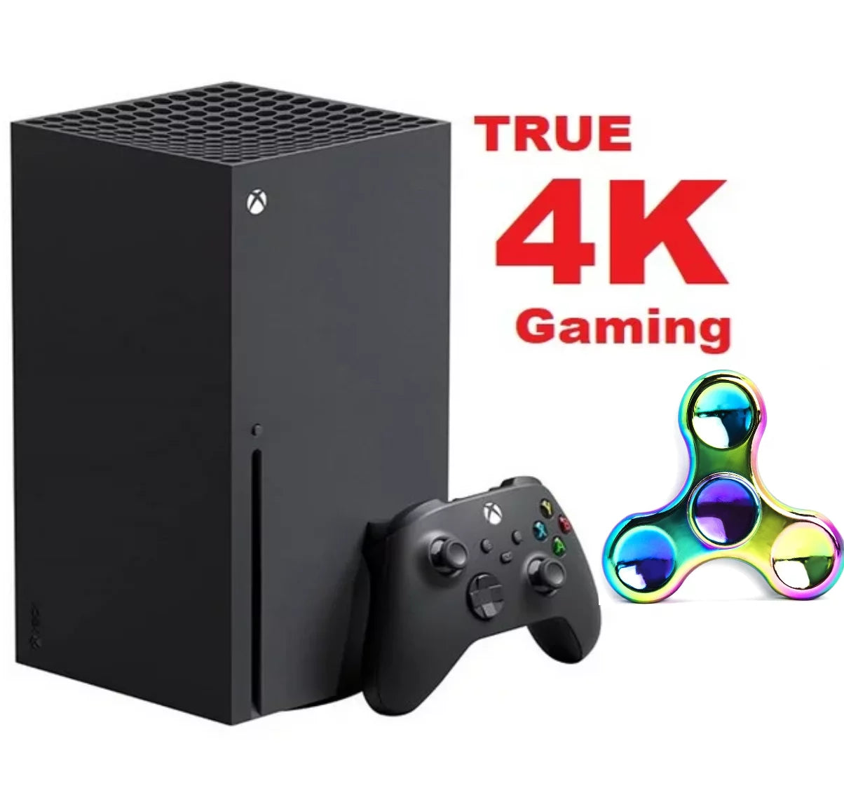 2022 Newest - Xbox -Series -X- Gaming Console System- 1TB SSD Black X Version with Disc Drive