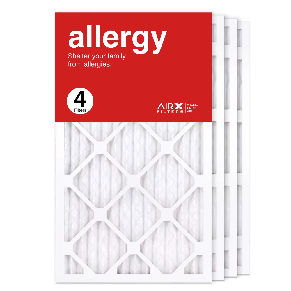 14x25x1 AIRx ALLERGY Air Filter, 4-Pack