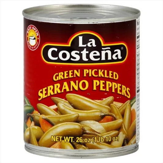 26 oz Serrano Pepper - Pack of 12