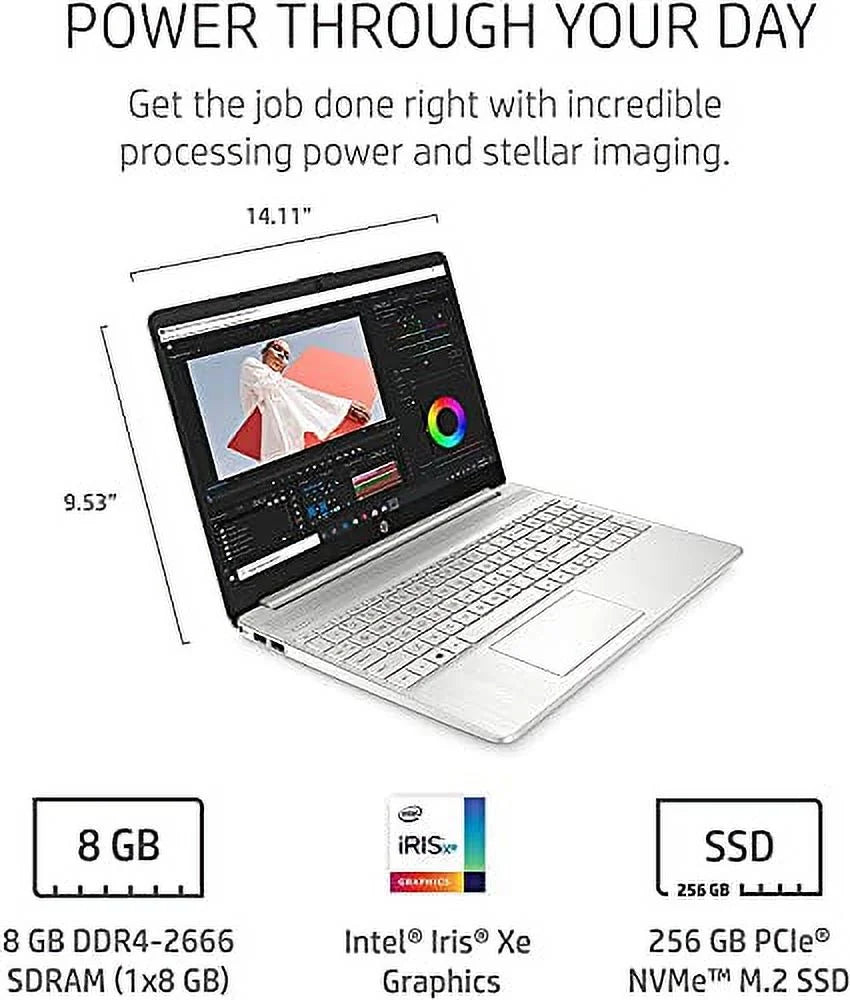 2021 Newest 15.6" IPS FHD Notebook i5-1135G7(Benchmark Beats i7-1065G7), Iris Xe, 16GB DDR4 RAM, 1024GB PCIE SSD, Fingerprint, Lightweight, Bundle HDMI, Win 10 Home, Silver