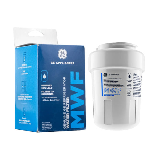 6 Pack MWF Refrigerator Liquid Filter Replacement , Compatible with Fluid MWF, MWFINT, MWFP, MWFA,GWF, GWFA Fridge Liquid Filter