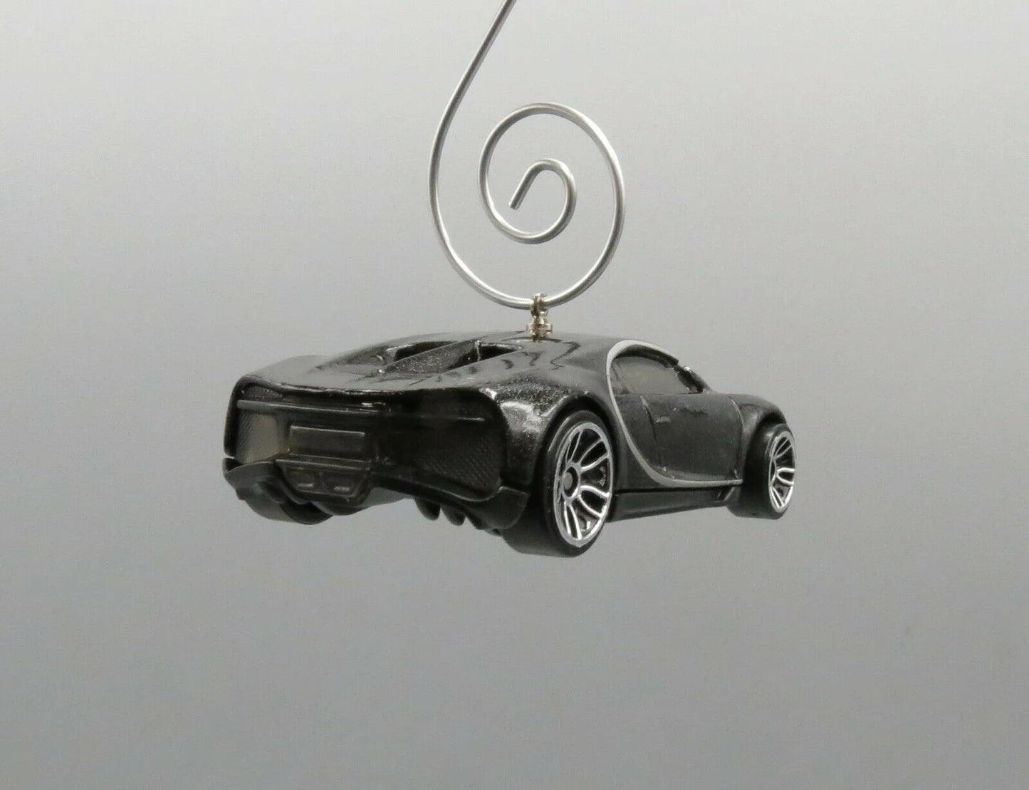 2016 '16 Bugatti Chiron Gray Grey Car Custom Christmas Ornament Adorno