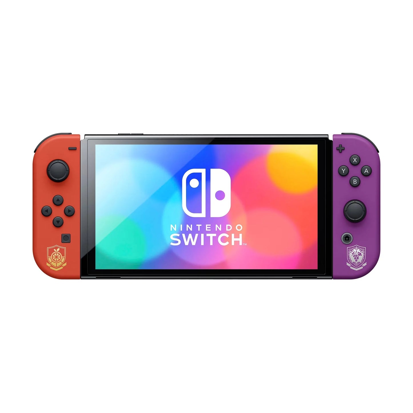 2022 Nintendo Switch OLED Model Pokemon Scarlet & Violet Limited Edition, Pokemon Illustrations 64GB Console, Koraidon and Miraidon Glossy White Dock, Pokemon Scarlet Game and Mytrix Accessories