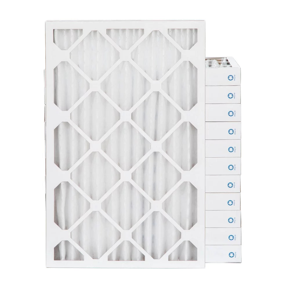 12x24x2 MERV 11, MPR 1000 Pleated AC Furnace 2" Air Filters by Pamlico. Case of 12. Actual Size: 11-3/8 x 23-3/8 x 1-3/4