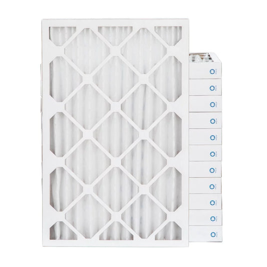 12x24x2 MERV 11, MPR 1000 Pleated AC Furnace 2" Air Filters by Pamlico. Case of 12. Actual Size: 11-3/8 x 23-3/8 x 1-3/4