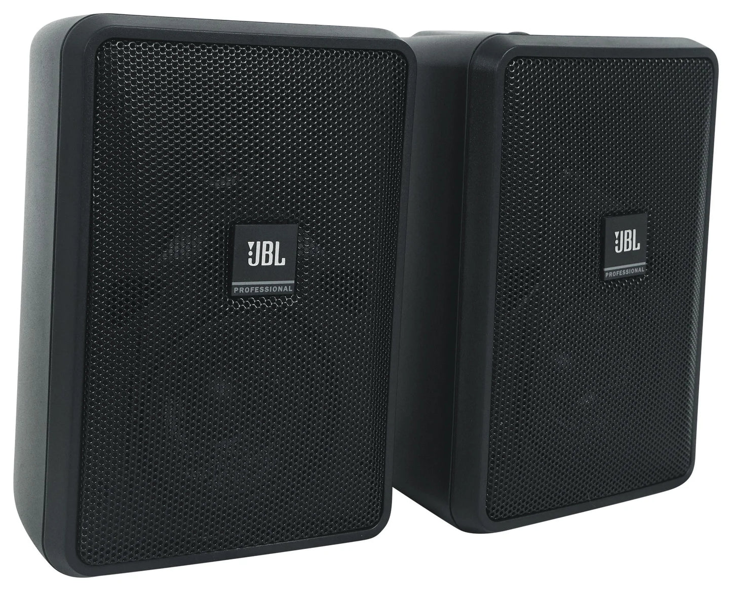 (8) JBL Control 23-1 Black 3" Indoor/Outdoor 70v Commercial Wall Speakers + Amp