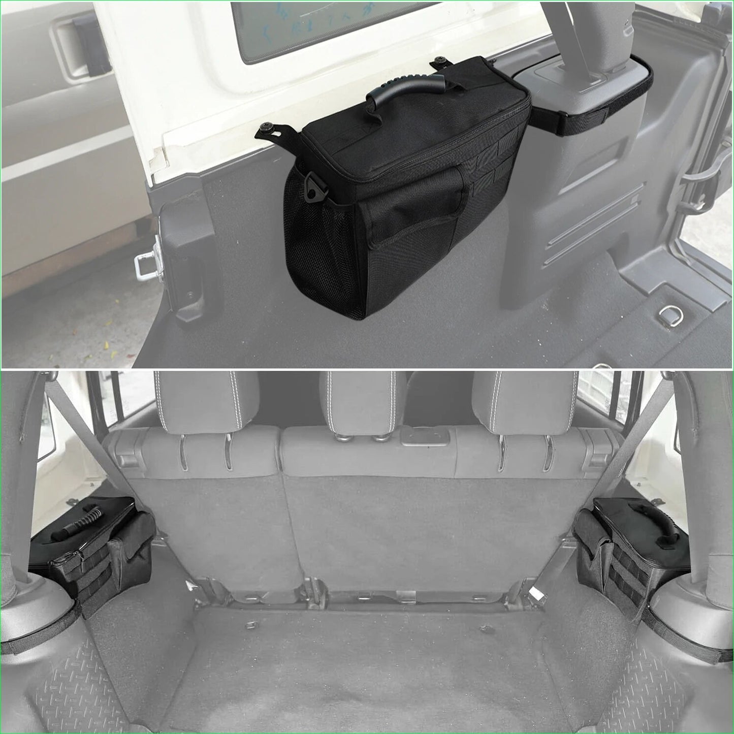 2024 Trunk Bag Rear Tool Organizer Pocket for Jeep JL 4 Doors 2018-2024 Stowing Tidying Interior Accessories