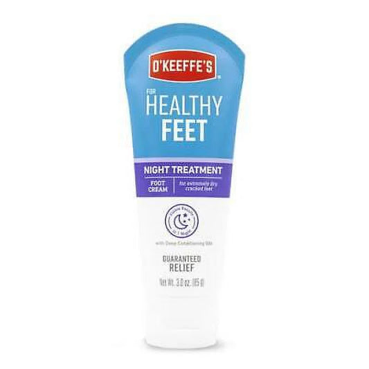 5pk O'Keeffe's K3201502 For Healthy Feet Night Treatment Foot Cream, 3 Oz