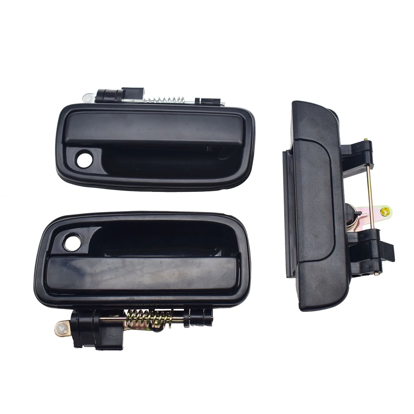 3Pcs Tailgate & Exterior Front Door Handle Kit for 1995-04 Toyota Tacoma Pickup