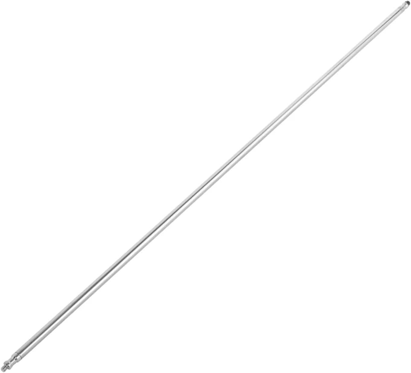 50 inch Extension Grip Crossbar Arm for Heavy Duty C Stand,Solid Boom Pole with 1/4 & 3/8 Thread