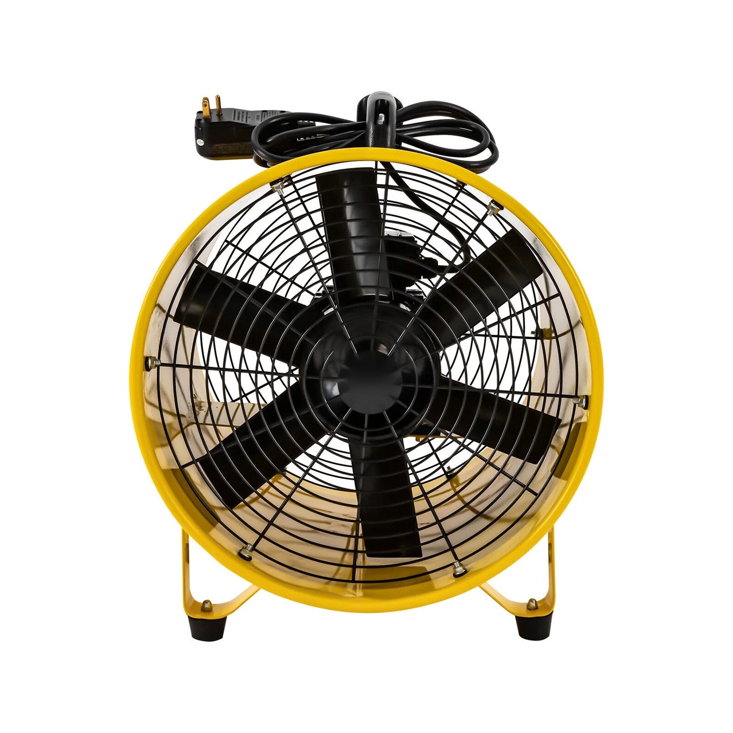 16-Inches Utility Blower Exhaust Fan 1100W 2160 & 3178 CFM High-Velocity Portable Ventilator, Low Noise with 32.8ft Duct Hose, Fume Extractor for Home and Job Site