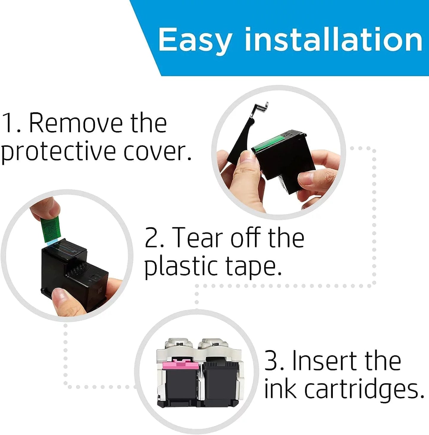 275XL 276XL Ink Cartridge Replacement for PG-275 CL-276,High Yield for 275 and 276 Multi Pack Ink Compatible for PIXMA TS3520 TS3522 TS3500 TR4720 TR4700 TR4722 Printers(1Black 1 Color)