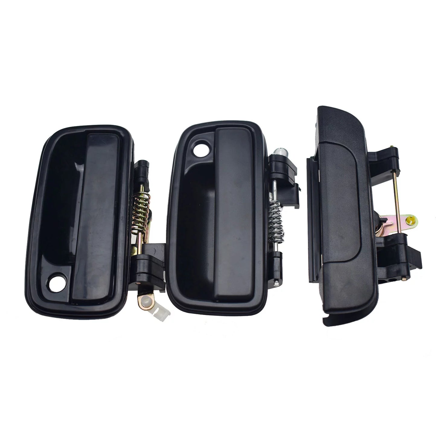 3Pcs Tailgate & Exterior Front Door Handle Kit for 1995-04 Toyota Tacoma Pickup