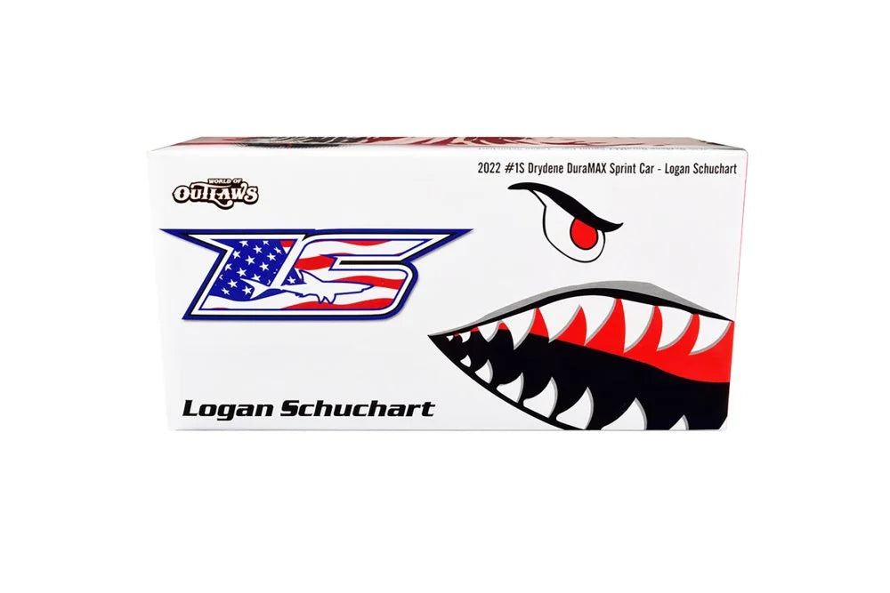 2022 Winged Sprint Car, #1S Logan Schuchart - Acme A1822004 - 1/18 Scale Diecast Car