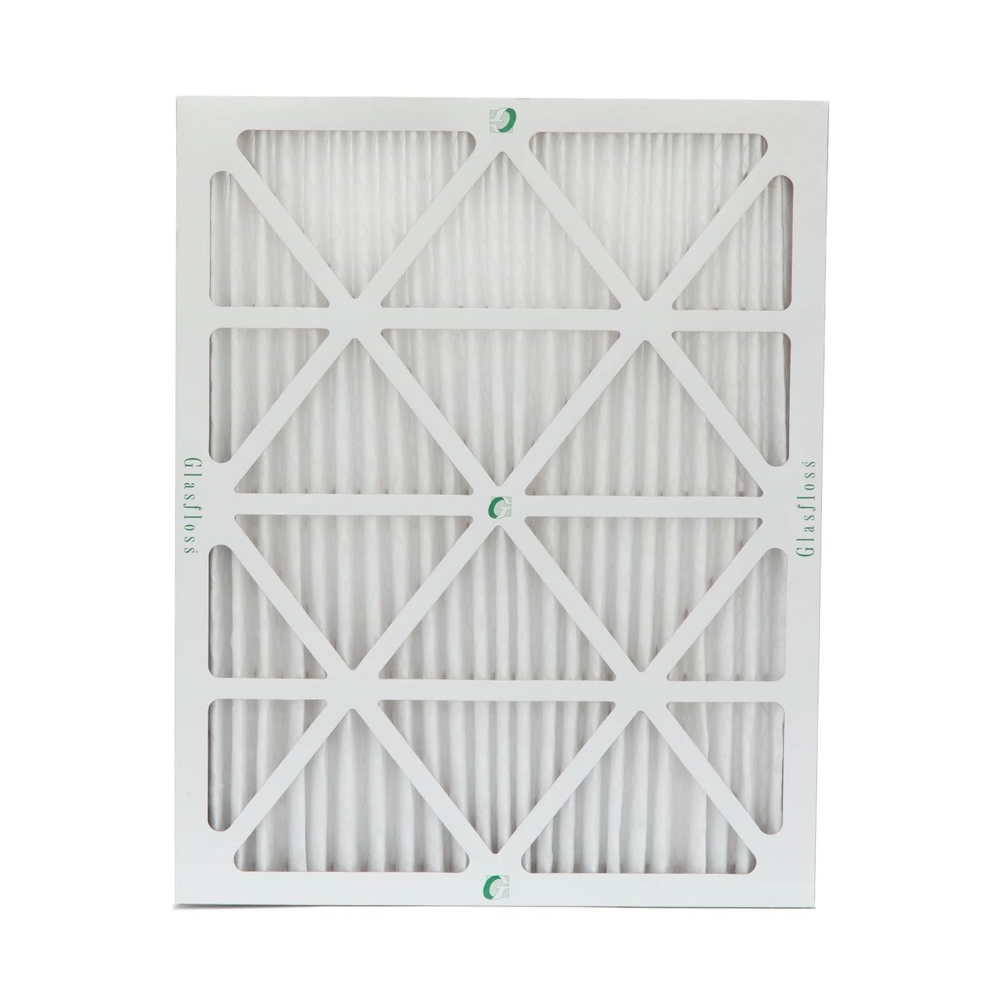 20x25x2 MERV 10 Pleated HVAC Air Filters by Glasfloss. ( Quantity 5 ) Exact Size: 19-1/2 x 24-1/2 x 1-3/4