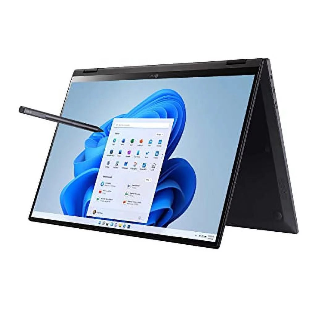 2023 Gram 16" 2-in-1 Ultralight Mobile pc WQXGA IPS Touch EVO i7-1260P 16GB LPDDR5 512GB+1TB NVMe SSD Iris Xe Graphics WiFi AX Backlit Keyboard Fullday Battery Windows 11 w/Pen and RE USB