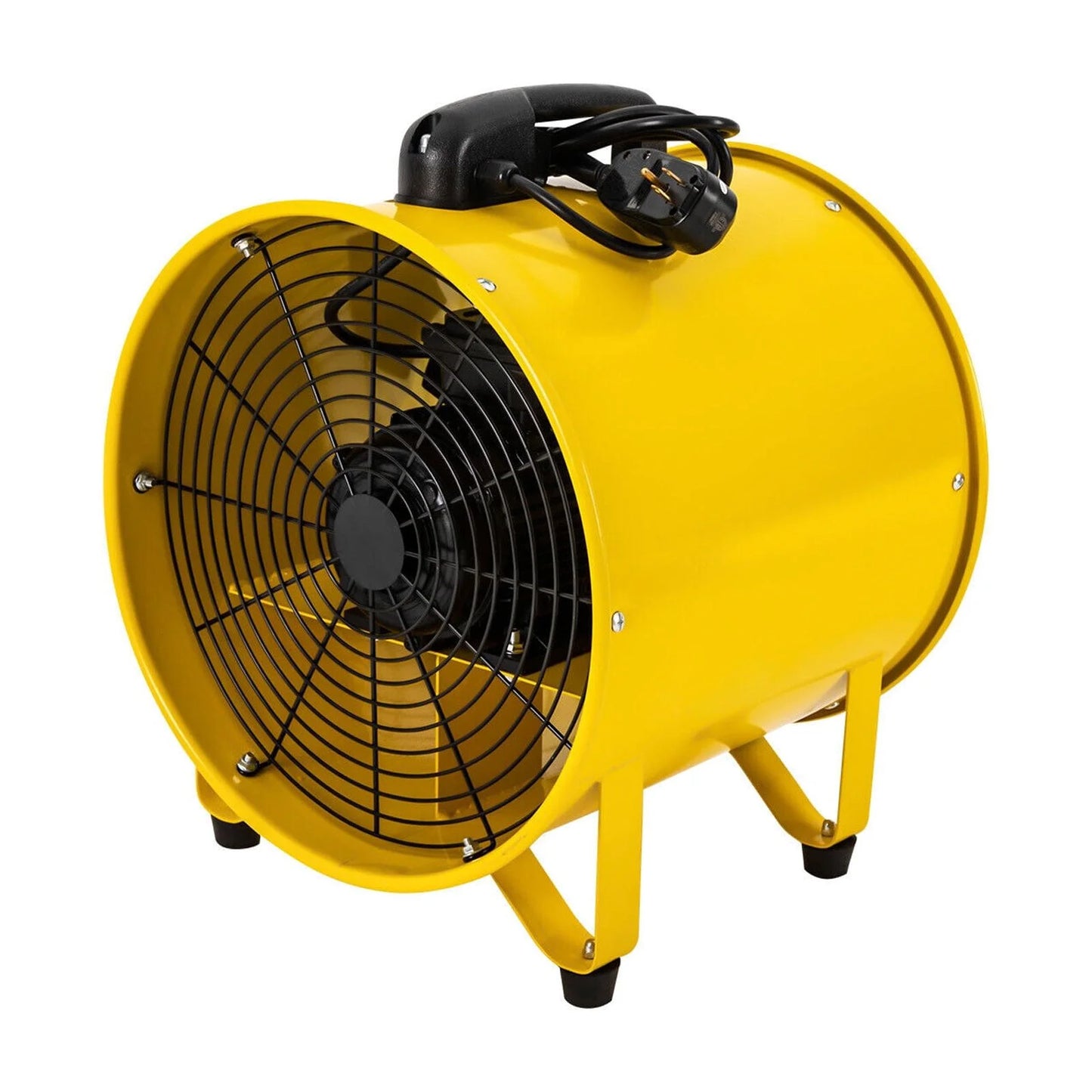 16-Inches Utility Blower Exhaust Fan 1100W 2160 & 3178 CFM High-Velocity Portable Ventilator, Low Noise with 32.8ft Duct Hose, Fume Extractor for Home and Job Site