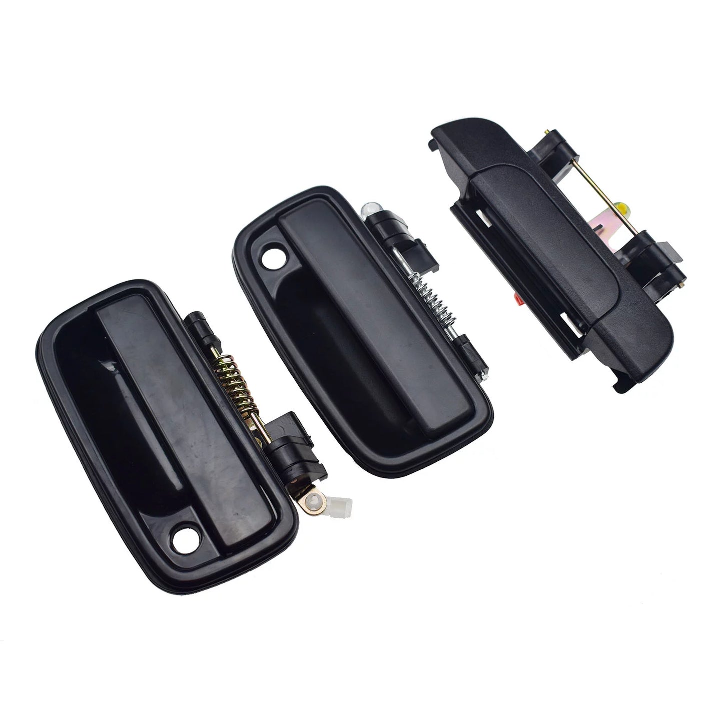 3Pcs Tailgate & Exterior Front Door Handle Kit for 1995-04 Toyota Tacoma Pickup