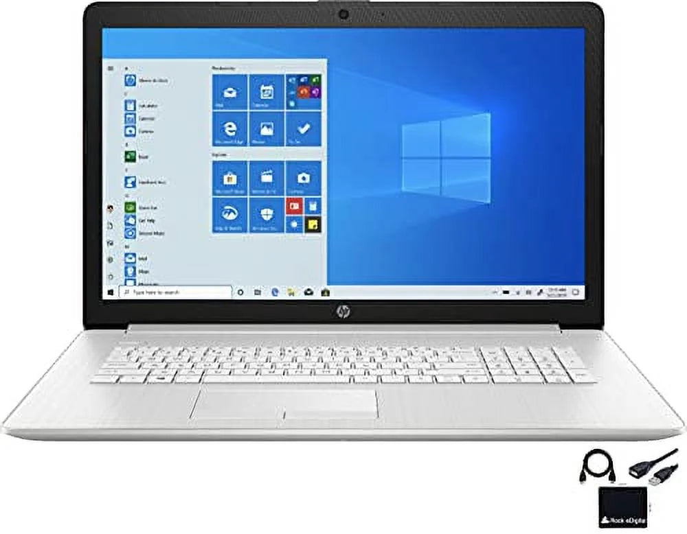 2023 17.3" FHD IPS Display Notebook 11th Gen 4-Core i5-1135G7 Iris Xe Graphics 16GB RAM DDR4 256GB M.2 NVMe SSD HDMI RJ45 WiFi AC BT Card Reader Windows 11 Home w/RE Accessories