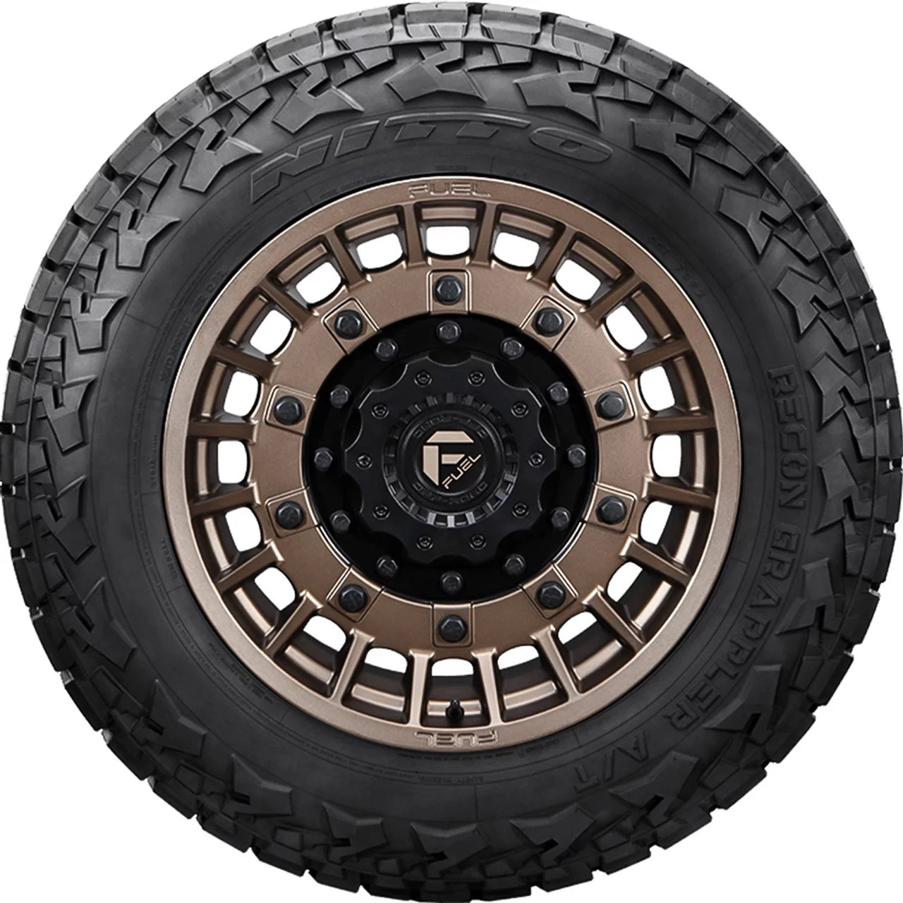 2 New Nitto Recon Grappler A/T All-Terrain Tire - 255/80R17 123R