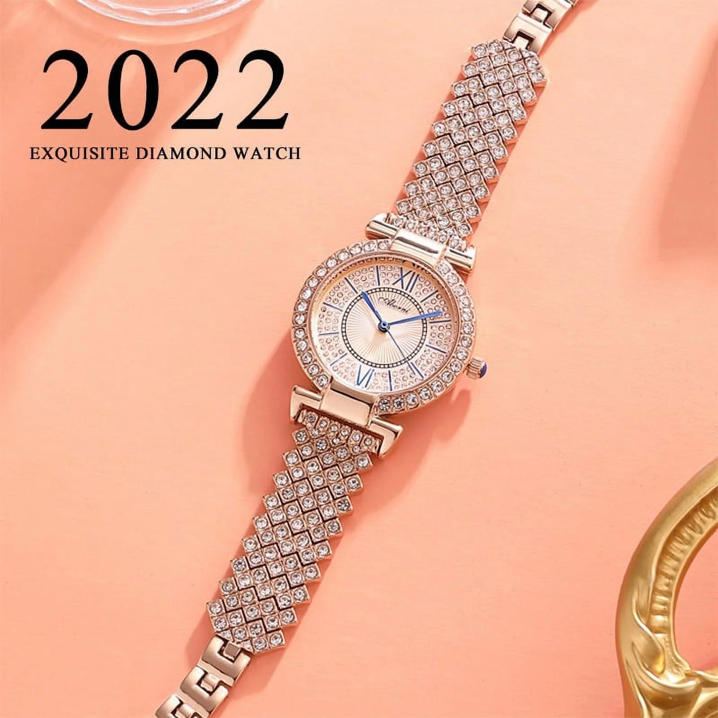 2022 Luxury Brand Watches For Women Fashion Diamond Quartz Ladies Watch Fluid Skmei Dropshipping Gifts Moda Mujer Zegarek - Quartz Wristwatches