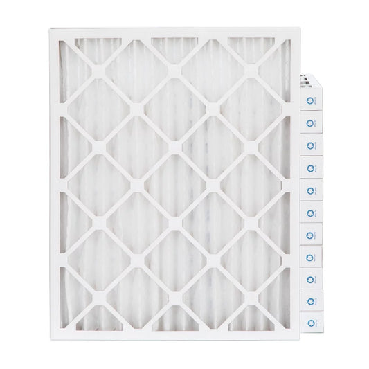 18x24x2 MERV 11 ( MPR 1000, FPR 7-8 ) Pleated 2" Air Filters for AC and Furnace. Case of 12. Exact Size: 17-3/8 x 23-3/8 x 1-3/4