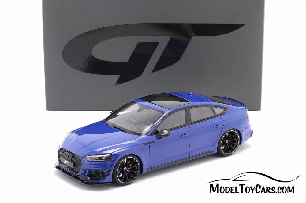 2019 Audi ABT TT RS-5 Sportback Hardtop, Blue - GT Spirit GT273 - 1/18 scale Resin Model Toy Car