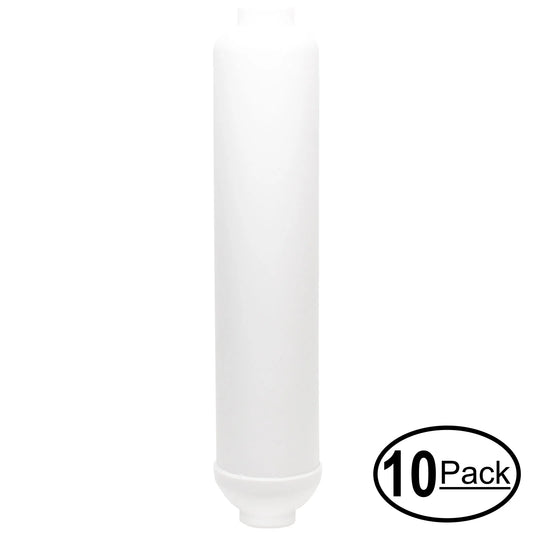 10-Pack Replacement for Woder RO105 Inline Filter Cartridge - Universal 10-inch Cartridge for Woder RO105 Reverse Osmosis Fluid Filtration System - Denali Pure Brand