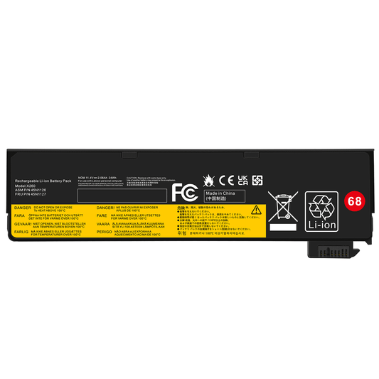 68 Battery for ThinkPad T460,ThinkPad T460p,ThinkPad T470p,ThinkPad T550