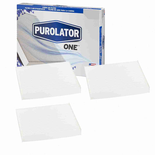 3 pc Purolator ONE C35519 Cabin Air Filters for HVAC Heating Ventilation Air Conditioning Vent Filters Fits select: 2007-2016 HONDA CR-V, 2006-2015 HONDA CIVIC