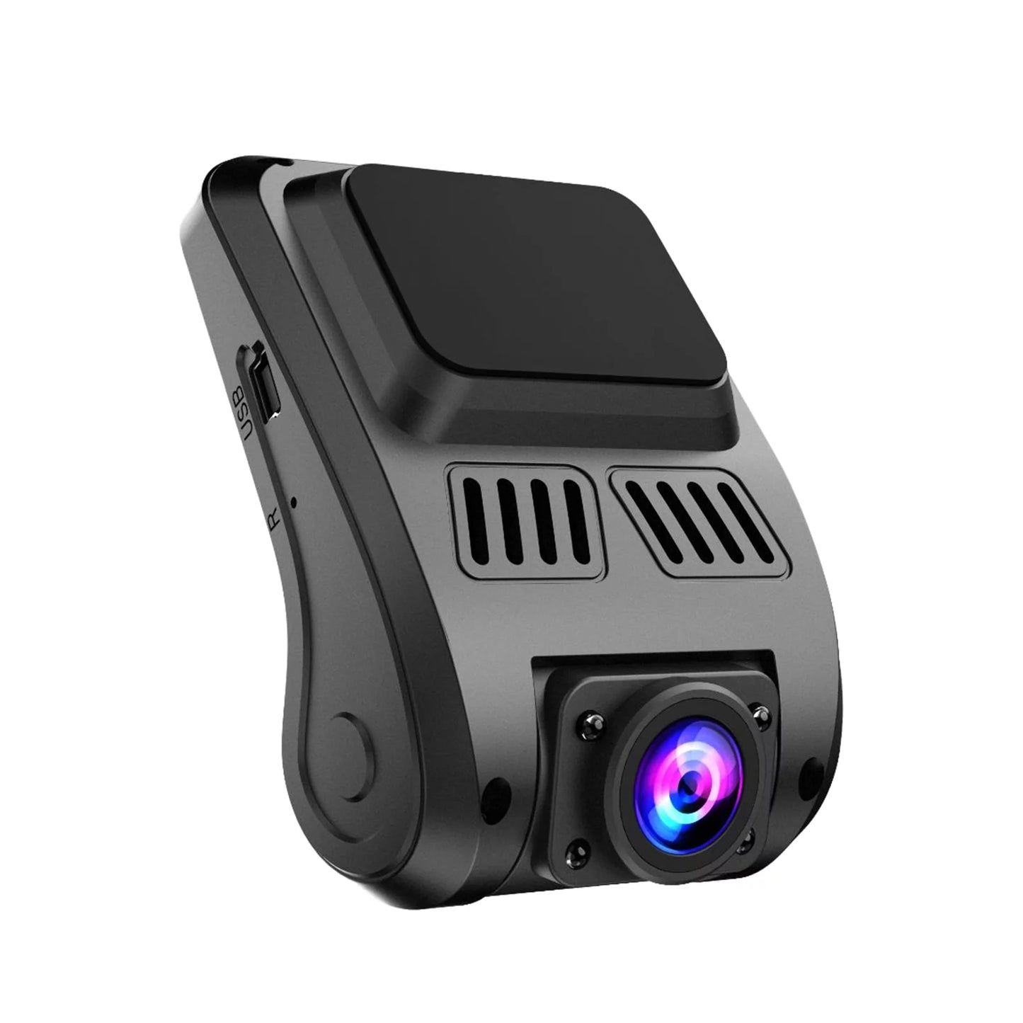 1080P Front and 720P Rear Dash Cam - Dual Camera Driving Recorder with Hidden Camera - Loop Recording, Multiple Exposure, and Shake Resistance - Enhanced Car Safety