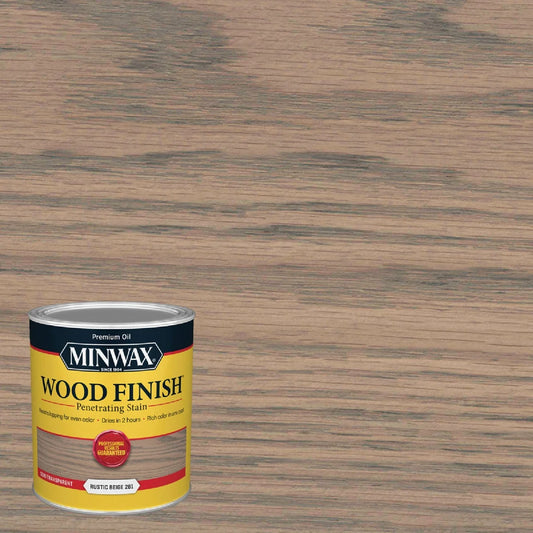 1 PK, Minwax Penetrating Stain Wood Finish, Rustic Beige, 1 Qt.