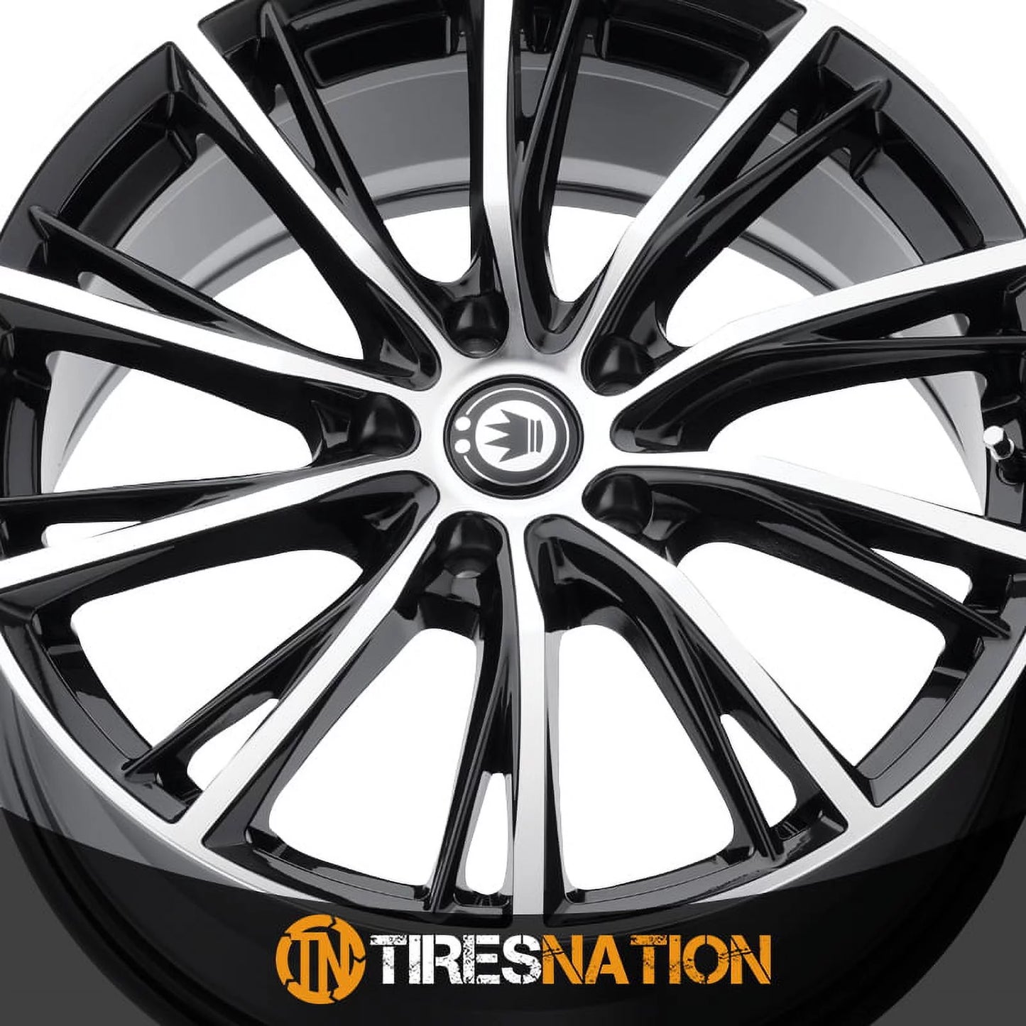 16x7.5 Konig 53MB Impression Black Machined Wheel 5x112 (45mm)