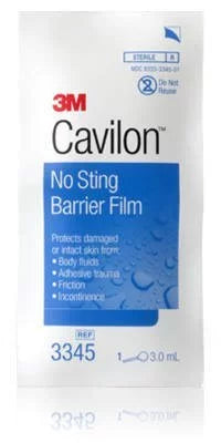 3M Cavilon No-sting Barrier Film, Nosting Br Film Applic 3 ml, (25 EACH)