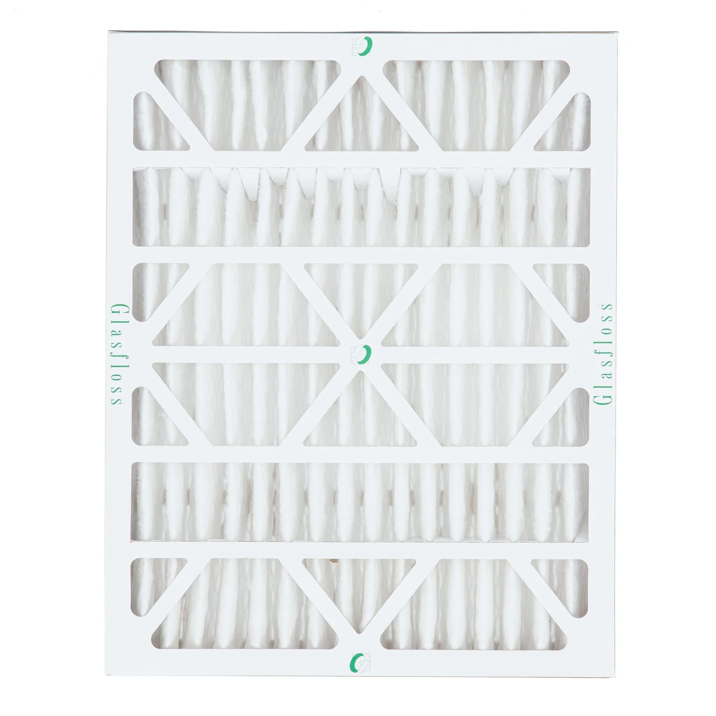 20x24x4 MERV 10 Pleated HVAC Air Filters by Glasfloss. ( Quantity 5 ) Exact Size: 19-3/8 x 23-3/8 x 3-3/4