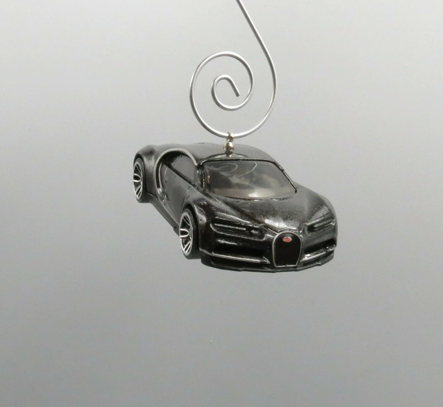 2016 '16 Bugatti Chiron Gray Grey Car Custom Christmas Ornament Adorno