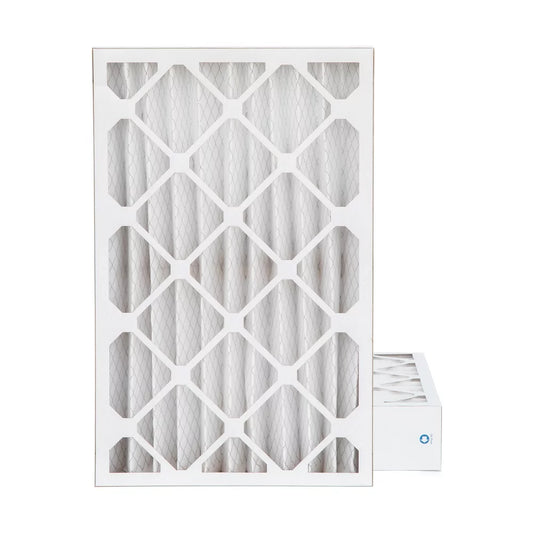 12x24x4 MERV 11 ( MPR 1000, FPR 7-8 ) Pleated 4" Air Filters for AC and Furnace. 2 PACK. Exact Size: 11-3/8 x 23-3/8 x 3-3/4